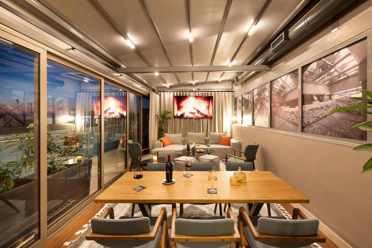 S Hotel Boutique Thessaloníki Luaran gambar The Sky Bar